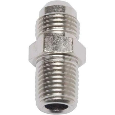 RUSSELL-EDEL Automotive Adapter Fitting -6 AN to 0.12 in. NPT, Blue R62-660451